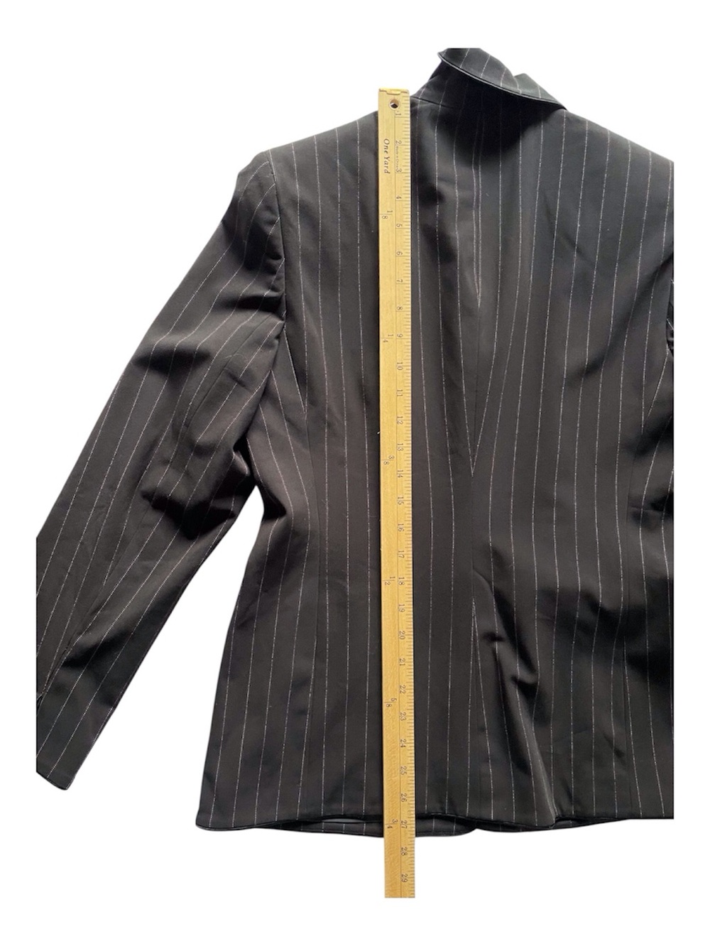 Evan-Picone Women's Pinstripe Blazer,10 - Picture 5 of 8